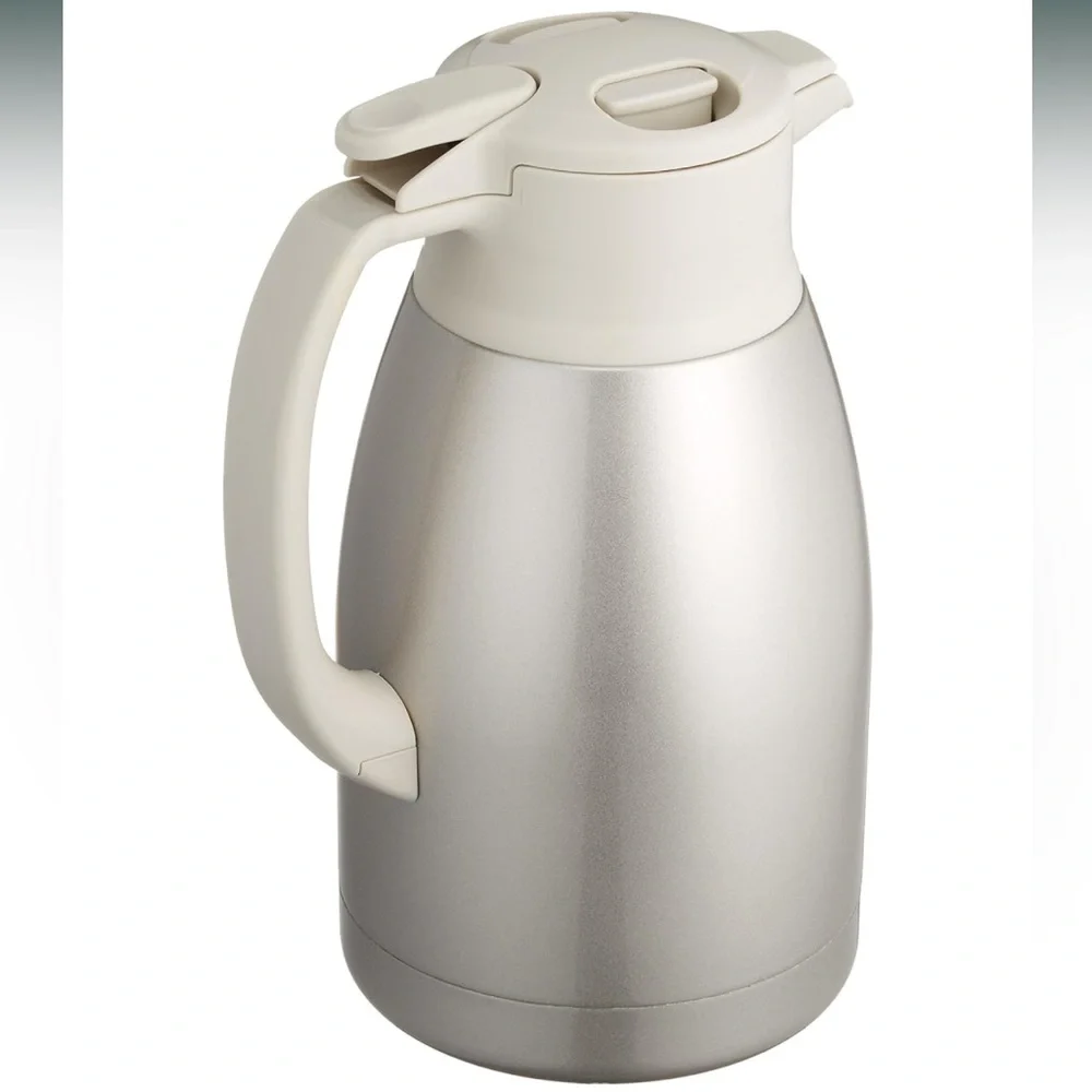 Zojirushi SH-HB15-SA Stainless Steel Pot, 0.3 gal‎ (1.5 L), Silver- Carafe.